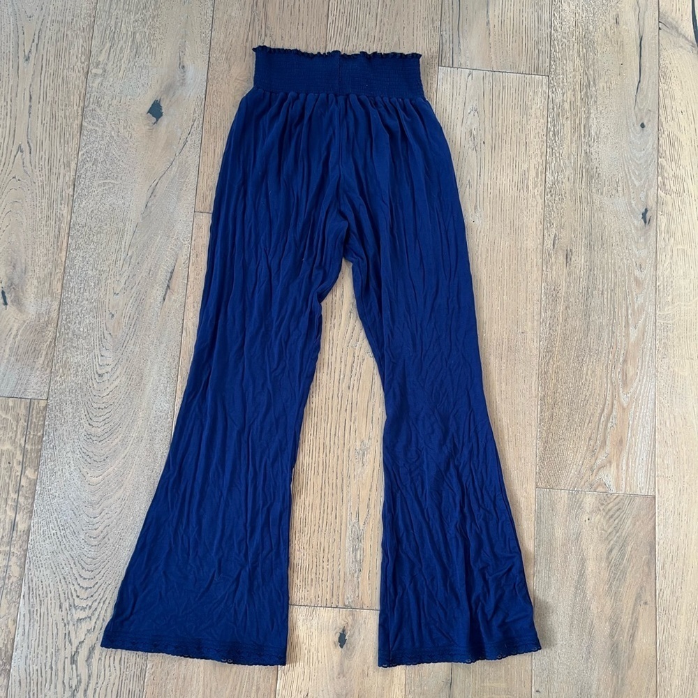 Belabumbum Maternity Postpartum Elastic Waist Pajama Lounge Pant Small Medium